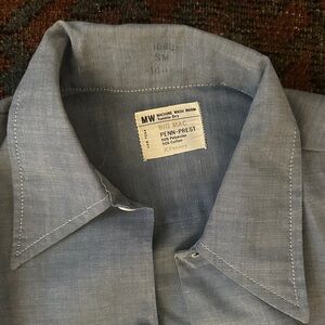 Vintage Big Mac short sleeved work shirt